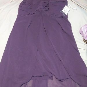 David's Bridal bridesmaid dress